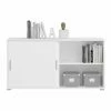 Sideboard MOVER - weiß - 2 Schiebetüren - 136x72 cm -Günstiges Büro Geschäft 1331001900 1600Wx1600H