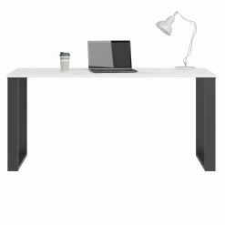 Schreibtischplatte MOVER - weiß - 160 cm breit -Günstiges Büro Geschäft 1331002100 05 1600Wx1600H
