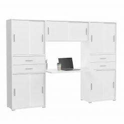 Schreibtischplatte MOVER - weiß - 160 cm breit -Günstiges Büro Geschäft 1331002100 07 1600Wx1600H