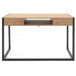 Schreibtisch DENVER - Artisan Eiche-anthrazit - 120 cm -Günstiges Büro Geschäft 1332006200 02 1600Wx1600H