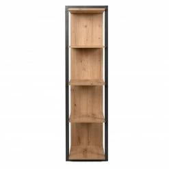 Standregal DENVER - Artisan Eiche-anthrazit - 145 cm -Günstiges Büro Geschäft 1332006300 05 1600Wx1600H