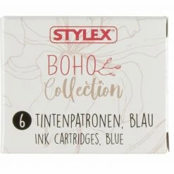 7-teiliges Tintenroller-Set - blau - mit Patronen -Günstiges Büro Geschäft 2279000900 04 1600Wx1600H