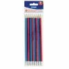 8er-Set Bleistift mit Radiergummi - blau-rot -Günstiges Büro Geschäft 2279001500 1600Wx1600H