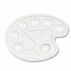 Mischpalette - weiß - Kunststoff