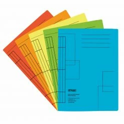 Schnellhefter Colorkarton - sortiert - DIN A4