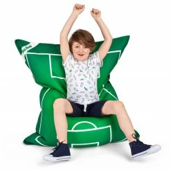 Sitzsack - grün-weiß - 129x95 cm -Günstiges Büro Geschäft 2349002000 03 1600Wx1600H