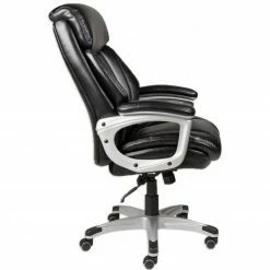 Drehstuhl - schwarz - Lederoptik - höhenverstellbar -Günstiges Büro Geschäft 2354003200 02 1600Wx1600H