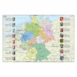 Schreibunterlage - Deutschlandkarte - 59x39 cm