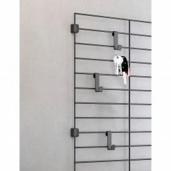 3er-Set Metallhaken - schwarz - 6,8 cm -Günstiges Büro Geschäft 2668014100 02 1600Wx1600H