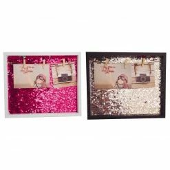 Pailletten-Memoboard - sortiert - 27x32 cm