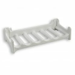 Flaschenregal - grau - stapelbar