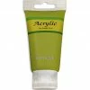 Acrylfarbe - olivgrün - 75 ml -Günstiges Büro Geschäft 2725002809 1600Wx1600H