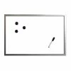 Magnet-Schreibtafel - silber-weiß - 40x60 cm 2 Magnet-Schreibtafel - silber-weiß - 40x60 cm -Günstiges Büro Geschäft 2725004000 1600Wx1600H