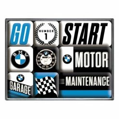 9-teiliges Magnet-Set - BMW Motor