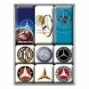 9-teiliges Magnet-Set - Mercedes-Benz Logos 1 9-teiliges Magnet-Set - Mercedes-Benz Logos -Günstiges Büro Geschäft 2751000315 1600Wx1600H