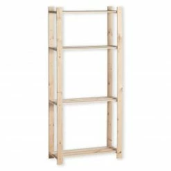 Holzregal - natur - 4 Böden