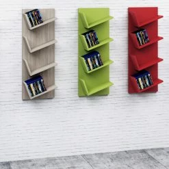 CD-Wandregal - Buche - 33 cm breit - 4 Ablagen -Günstiges Büro Geschäft 9001556200 04 1600Wx1600H