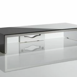 Monitorständer EDLOSA - schwarz-silber -Günstiges Büro Geschäft 9001647500 02 1600Wx1600H