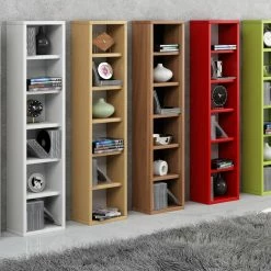 Regal ELEMENTA - Kern-Nussbaum - 91,5 cm -Günstiges Büro Geschäft 9001656200 03 1600Wx1600H