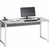 Schreibtisch SET+ - platingrau - 160 cm -Günstiges Büro Geschäft 9001768600 1600Wx1600H