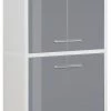 Büroschrank SET+ - platingrau - 79 cm -Günstiges Büro Geschäft 9001771300 1600Wx1600H