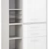 Büroschrank-Kombination SET+ - platingrau - weiß - 117 cm 1 Büroschrank-Kombination SET+ - platingrau - weiß - 117 cm -Günstiges Büro Geschäft 9001771700 1600Wx1600H