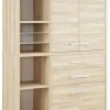 Büroschrank-Kombination SET+ - Eiche natur - 117 cm 2 Büroschrank-Kombination SET+ - Eiche natur - 117 cm -Günstiges Büro Geschäft 9001771900 1600Wx1600H