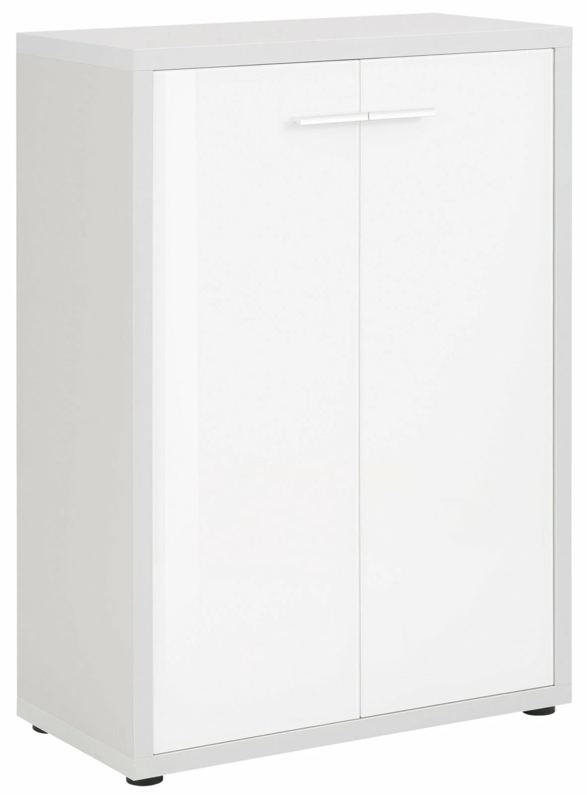 Sideboard SET+ - platingrau-Weißglas - 79 cm 3 Sideboard SET+ - platingrau-Weißglas - 79 cm