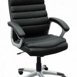 Bürostuhl - schwarz - höhenverstellbar