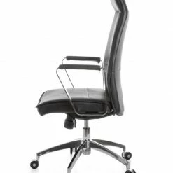 Echtleder-Chefsessel - schwarz - mit Kopfstütze -Günstiges Büro Geschäft 9002018600 03 1600Wx1600H