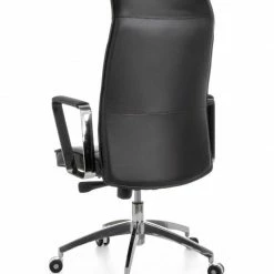 Echtleder-Chefsessel - schwarz - mit Kopfstütze -Günstiges Büro Geschäft 9002018600 04 1600Wx1600H
