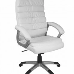 Bürostuhl - weiß - Wippmechanik