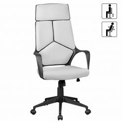 Bürostuhl - grau - 1-Punkt Wippmechanik