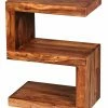 Beistelltisch - Sheesham massiv - 60 cm hoch 2 Beistelltisch - Sheesham massiv - 60 cm hoch -Günstiges Büro Geschäft 9002275600 1600Wx1600H