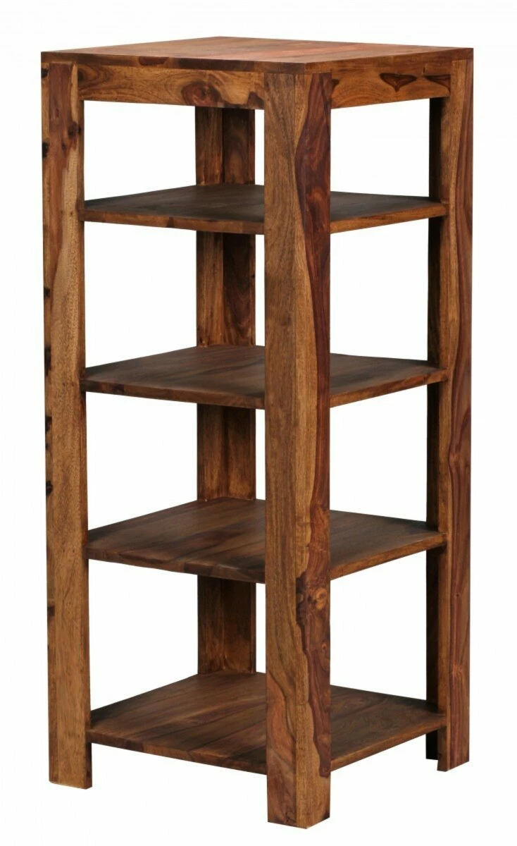 Standregal - Sheesham massiv - 4 Böden 5 Standregal - Sheesham massiv - 4 Böden – Bild 3