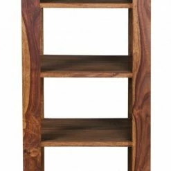 Standregal - Sheesham massiv - 4 Böden 9 Standregal - Sheesham massiv - 4 Böden -Günstiges Büro Geschäft 9002276400 04 1600Wx1600H