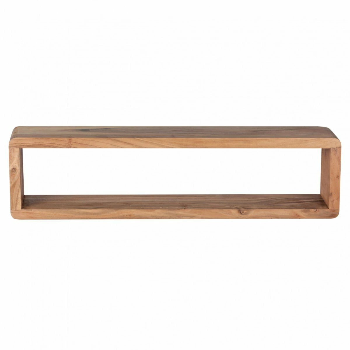 3er-Set Wandregal - Akazie massiv lackiert 6 3er-Set Wandregal - Akazie massiv lackiert – Bild 4