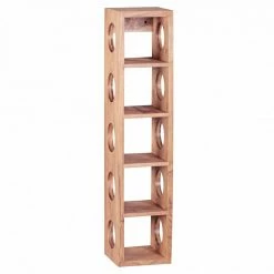 Weinregal - Akazie massiv lackiert - für 5 Flaschen -Günstiges Büro Geschäft 9002302700 03 1600Wx1600H