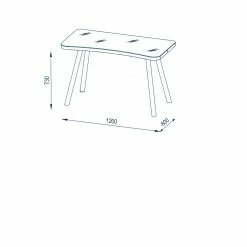 Schreibtisch - Weißglas - konkav gerundet -Günstiges Büro Geschäft 9002684700 04 1600Wx1600H