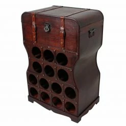 Weinregal - Kolonialstil - 14 Flaschen -Günstiges Büro Geschäft 9002719200 03 1600Wx1600H