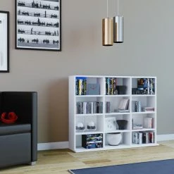 Regal MEGOSA MINI - weiß - 102 cm breit 8 Regal MEGOSA MINI - weiß - 102 cm breit -Günstiges Büro Geschäft 9002746000 02 1600Wx1600H