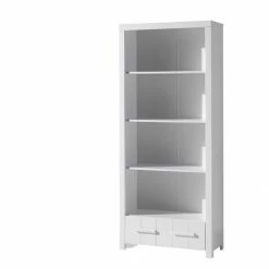 Regal ERIK - weiß - 4 Fächer