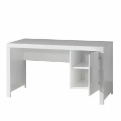 Schreibtisch ERIK - weiß - Holz -Günstiges Büro Geschäft 9002866100 02 1600Wx1600H