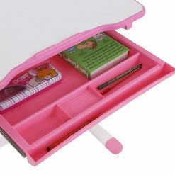 Kinderschreibtisch COMFORTLINE - rosa - mit Stuhl -Günstiges Büro Geschäft 9002867000 04 1600Wx1600H