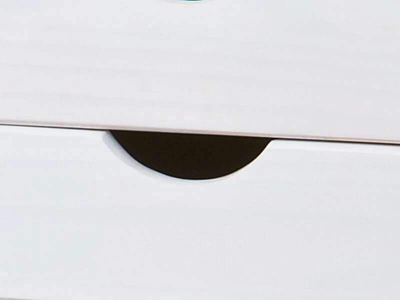 Rollcontainer SIMON - weiß - 6 Schubladen - 35 cm breit 6 Rollcontainer SIMON - weiß - 6 Schubladen - 35 cm breit – Bild 4