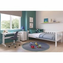 Schreibtisch BARU - weiß - 109x55 cm -Günstiges Büro Geschäft 9002935600 05 1600Wx1600H