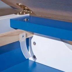 Schreibtisch PACO - blau-weiß - 109x55 cm -Günstiges Büro Geschäft 9002935700 03 1600Wx1600H