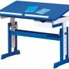 Schreibtisch PACO - blau-weiß - 109x55 cm -Günstiges Büro Geschäft 9002935700 1600Wx1600H