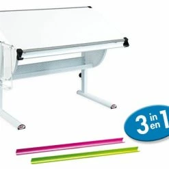 Schreibtisch MATTS - weiß - 118x72,5 cm