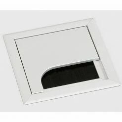 Schreibtisch EDJUST - platingrau - höhenverstellbar - 175x80 cm -Günstiges Büro Geschäft 9003260500 07 1600Wx1600H